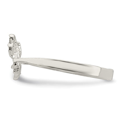 Sterlingsilber Schmetterling Ring