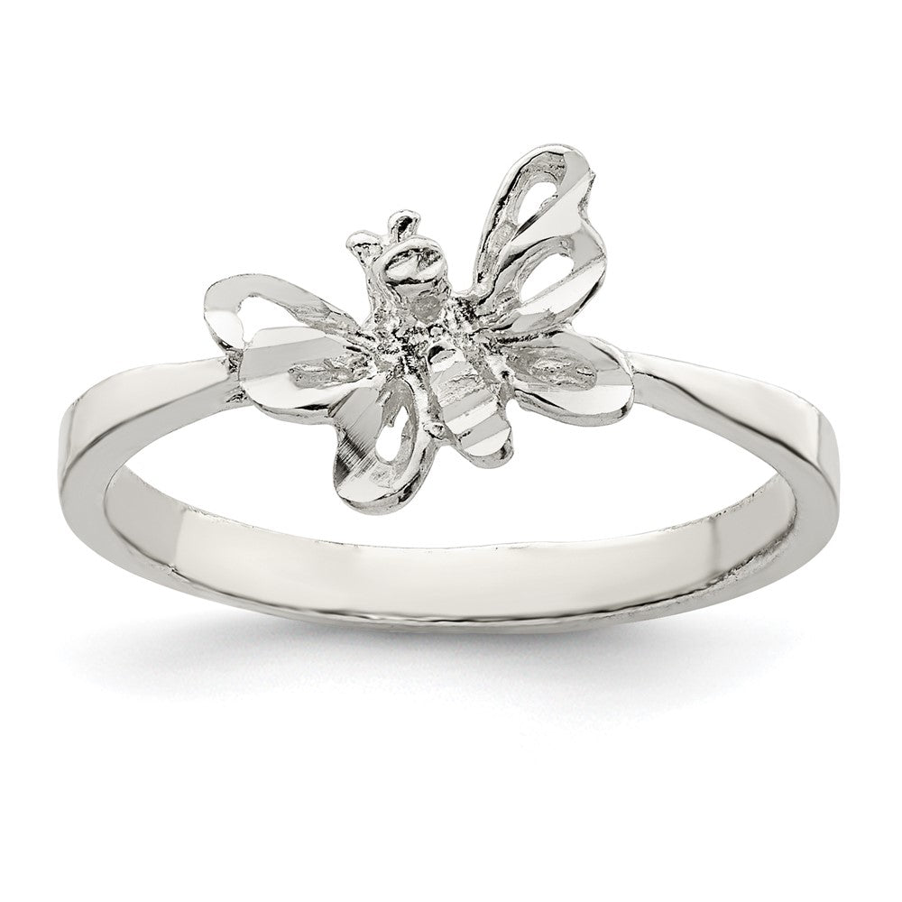Sterlingsilber Schmetterling Ring