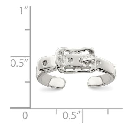 Sterlingsilber Antikisiert Schnalle Zehenring