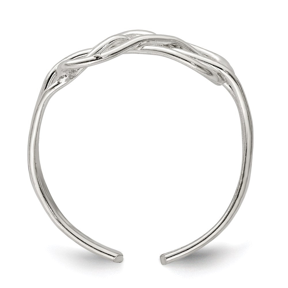 Sterlingsilber Massiv Zehenring