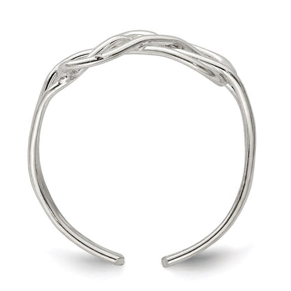 Sterlingsilber Massiv Zehenring