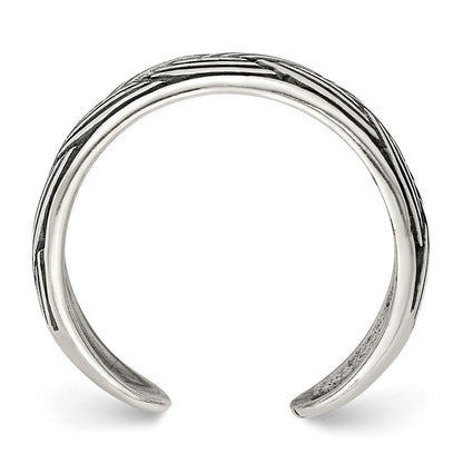 Sterlingsilber Antikisiert Zehenring