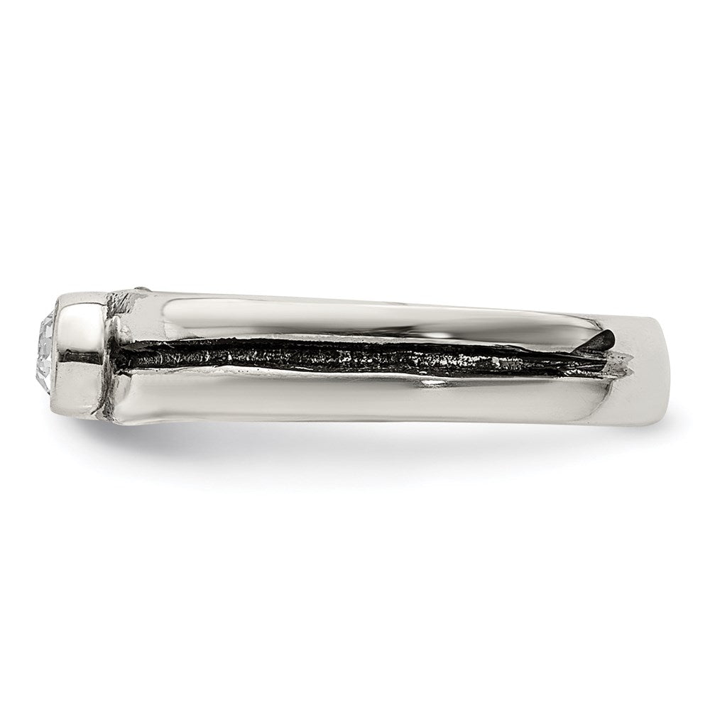 Sterlingsilber Zirkonia Antikisiert Zehenring