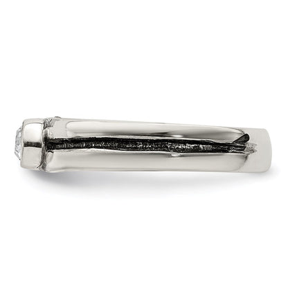 Sterlingsilber Zirkonia Antikisiert Zehenring