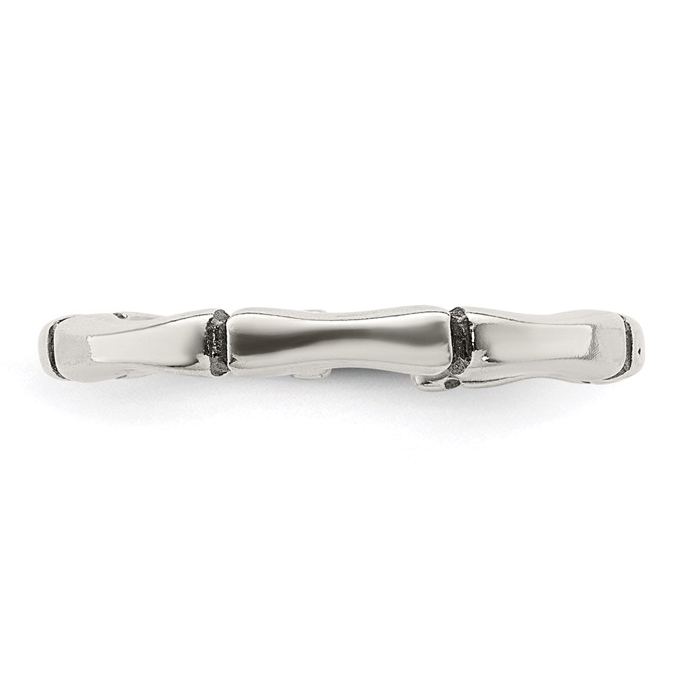 Sterlingsilber Massiv Zehenring