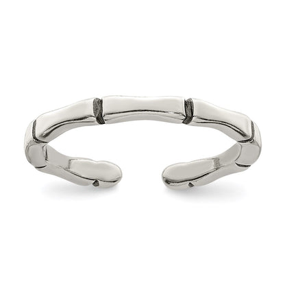 Sterlingsilber Massiv Zehenring