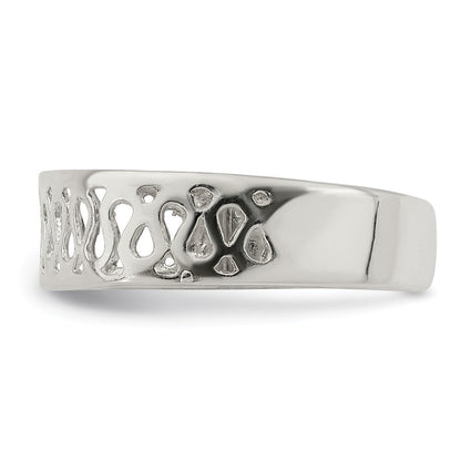 Sterlingsilber Massiv Zehenring