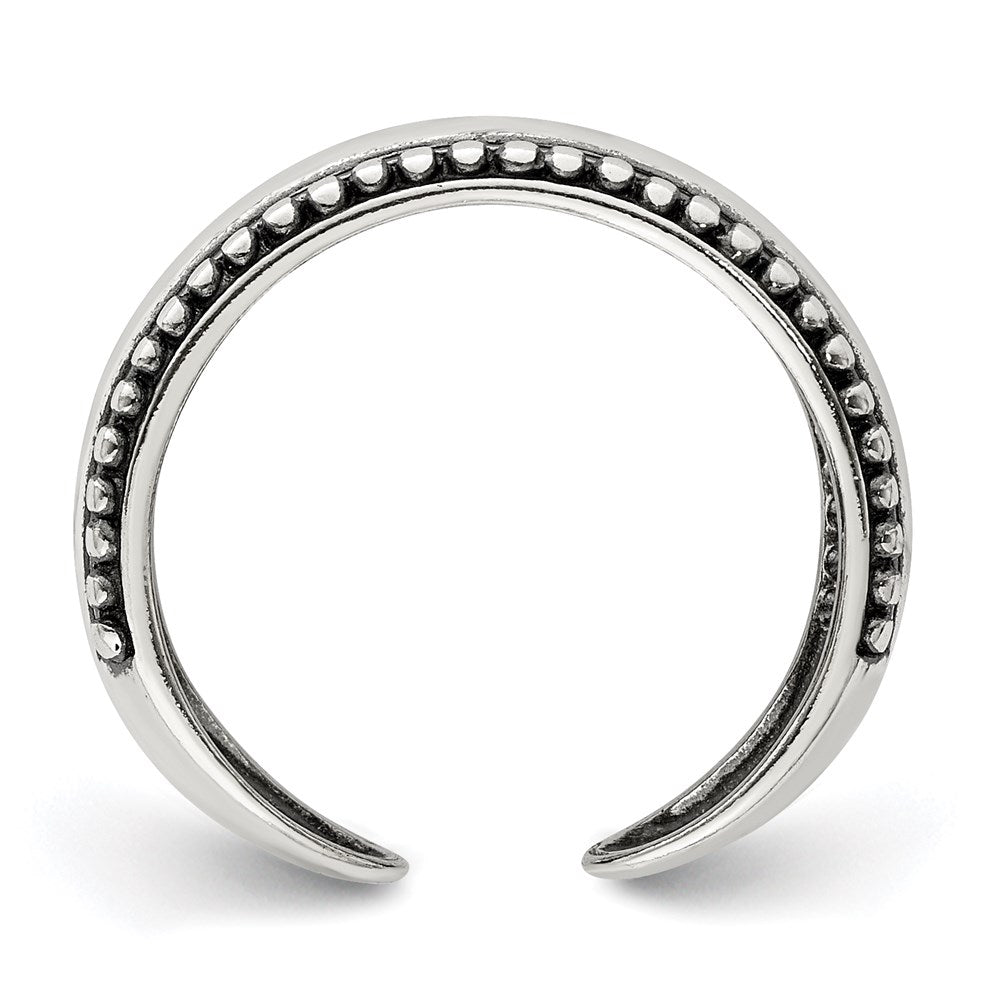 Sterlingsilber Antikisiert Zehenring
