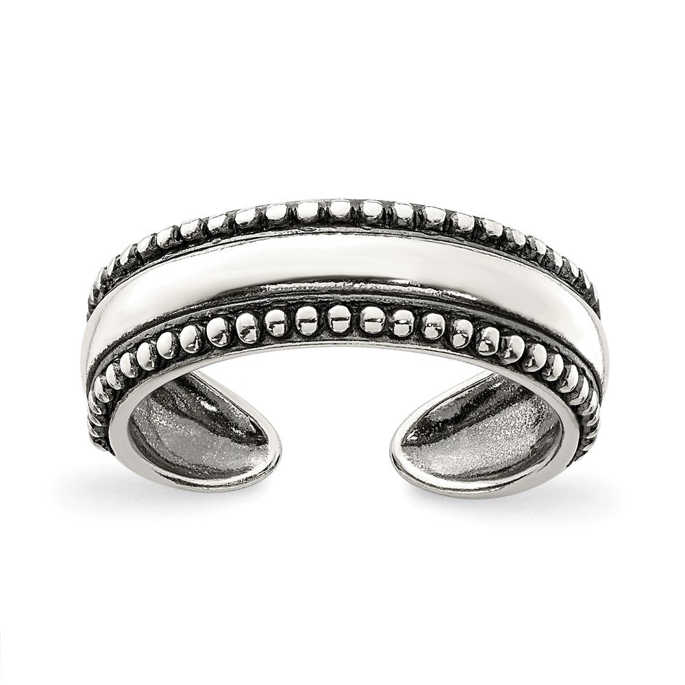 Sterlingsilber Antikisiert Zehenring