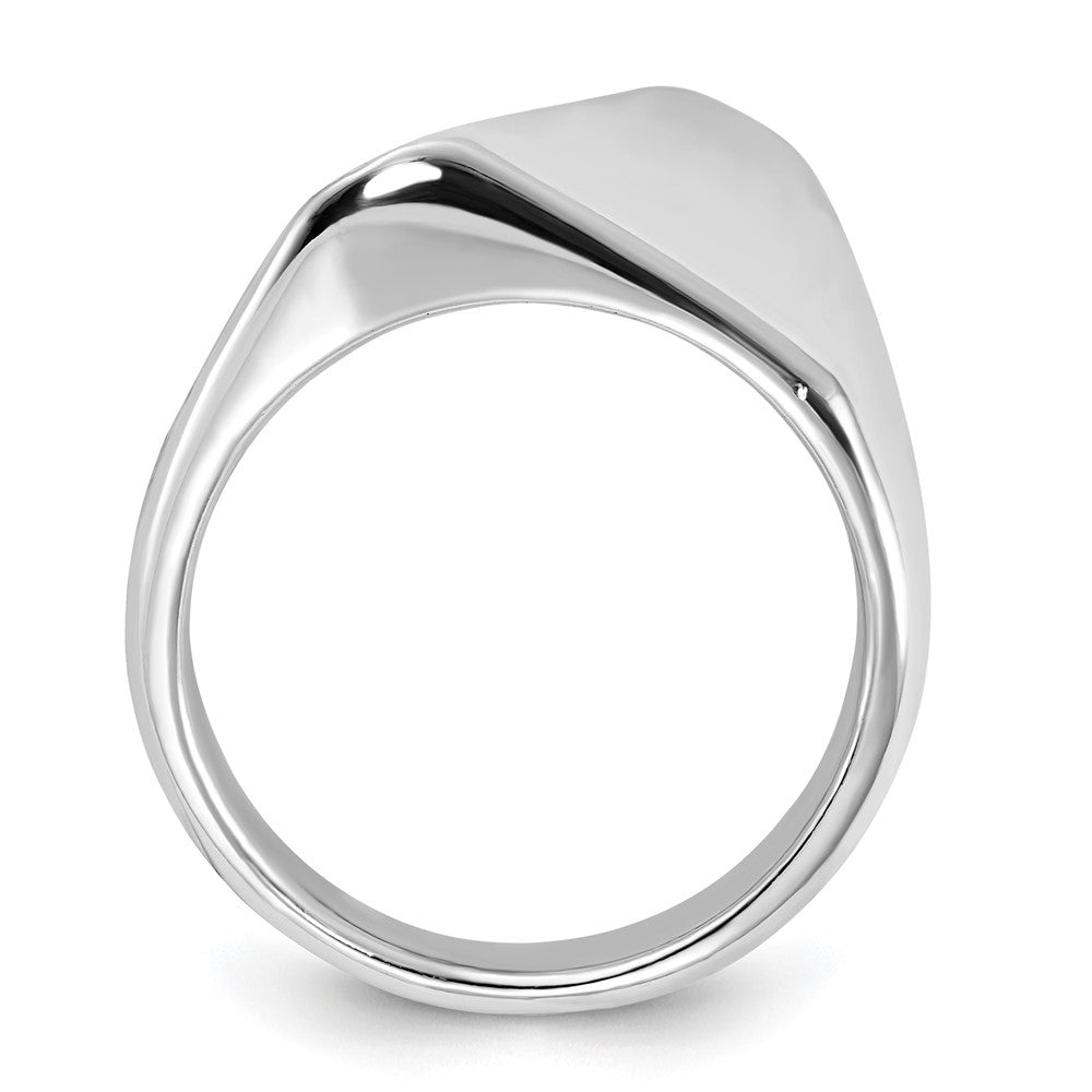 Sterlingsilber Massiv Poliert Contemporary Ring