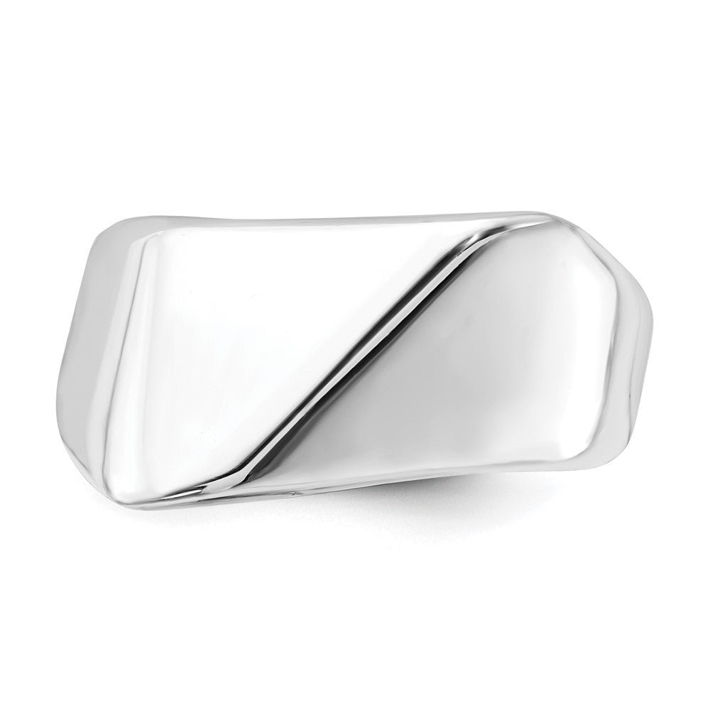 Sterlingsilber Massiv Poliert Contemporary Ring