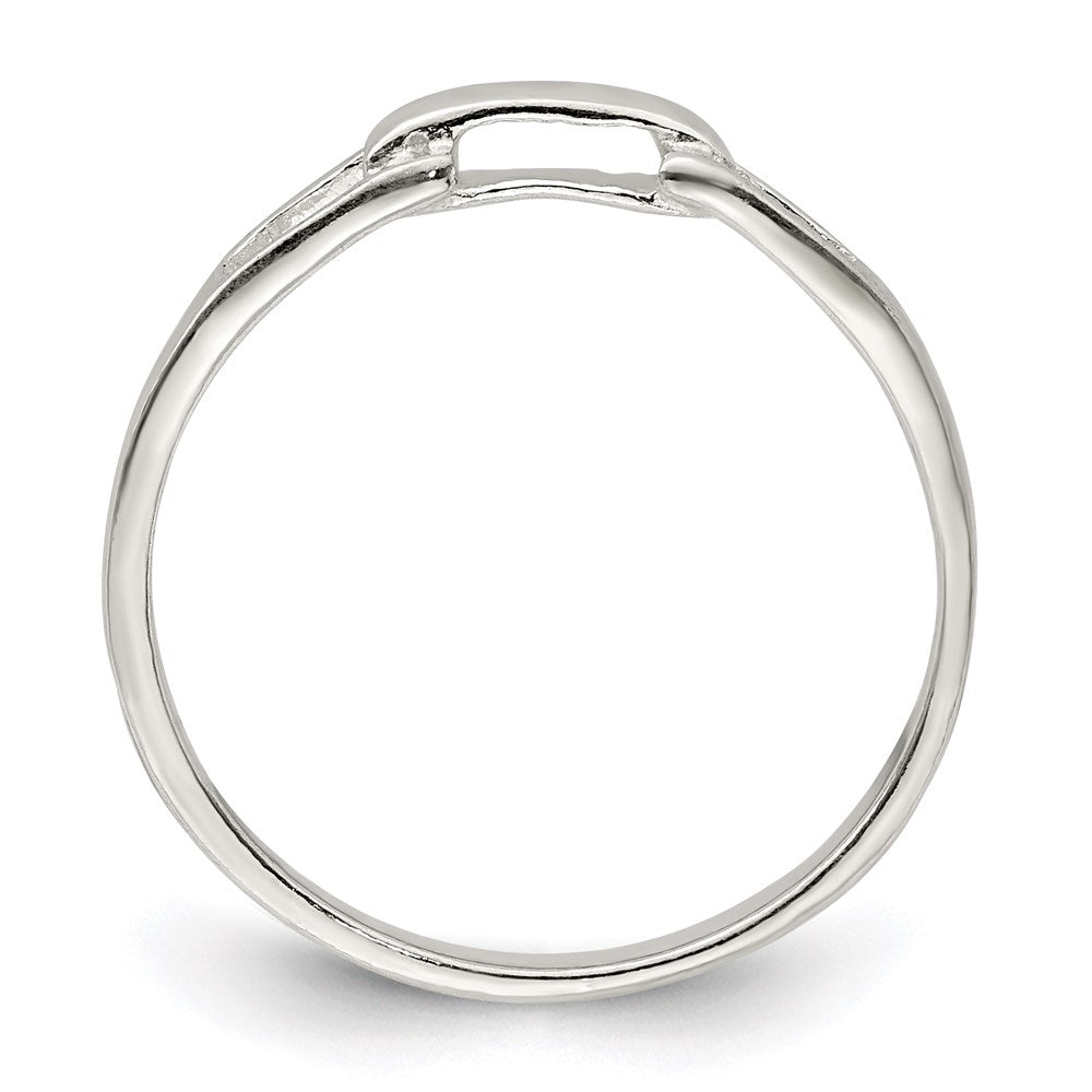 Sterlingsilber Massiv Ring (size 7 Nur)