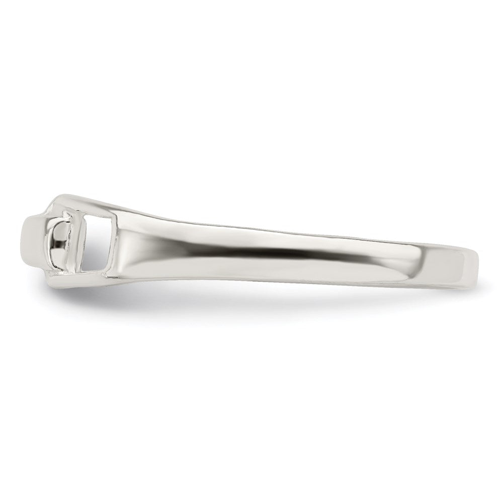 Sterlingsilber Massiv Ring (size 7 Nur)