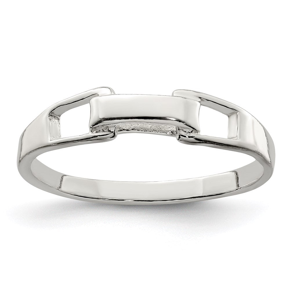 Sterlingsilber Massiv Ring (size 7 Nur)