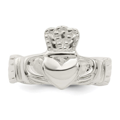 Sterlingsilber Claddagh Ring