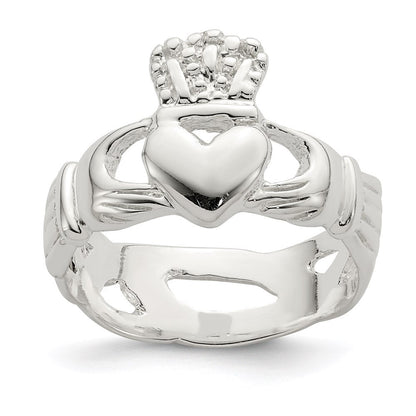 Sterlingsilber Claddagh Ring