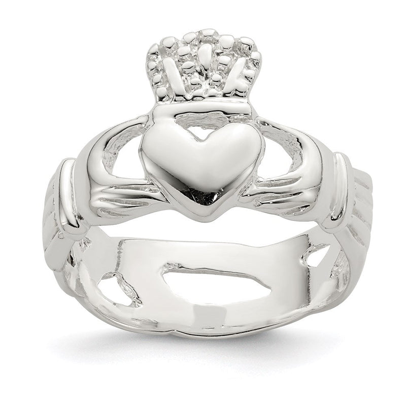 Sterlingsilber Claddagh Ring