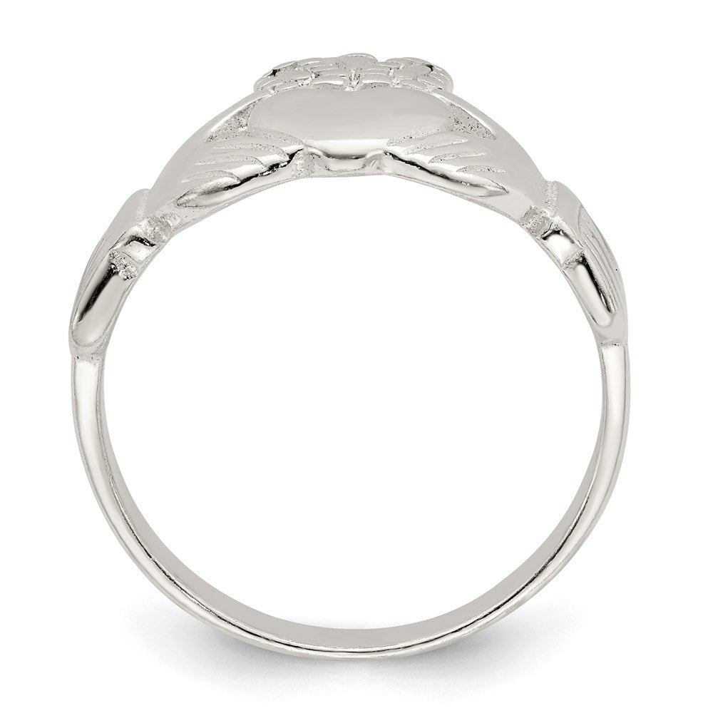 Sterlingsilber Claddagh Ring