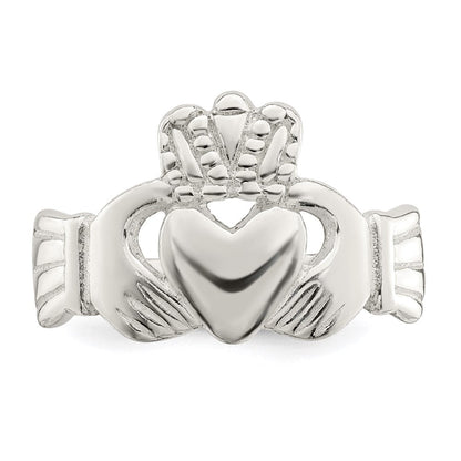 Sterlingsilber Claddagh Ring