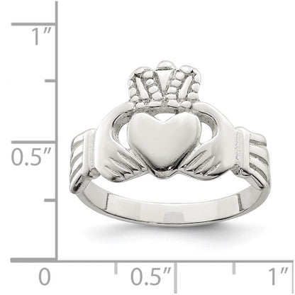 Sterlingsilber Claddagh Ring