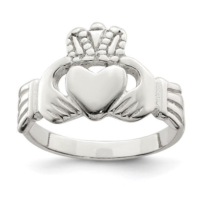 Sterlingsilber Claddagh Ring