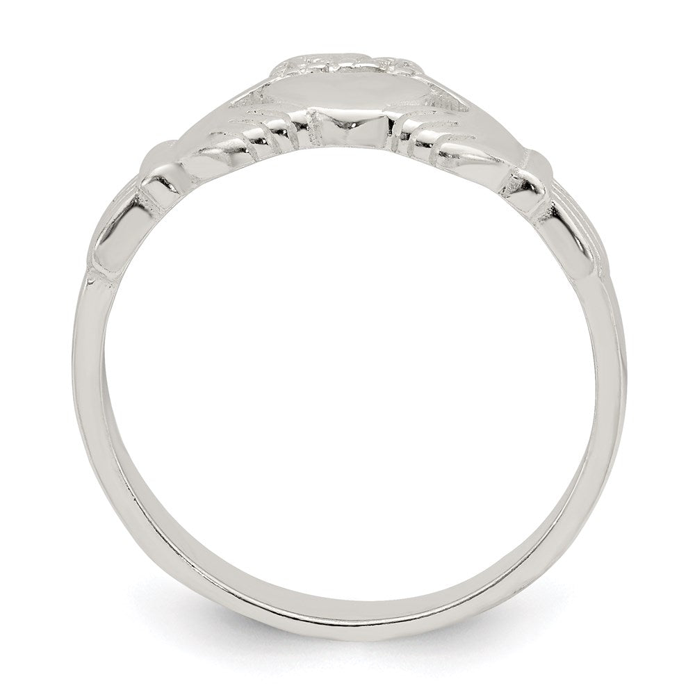 Sterlingsilber Claddagh Ring