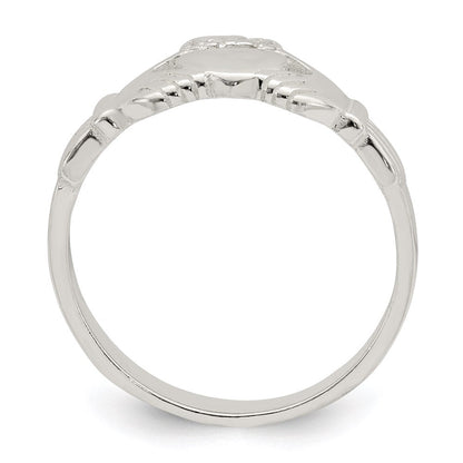 Sterlingsilber Claddagh Ring