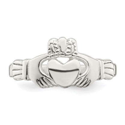 Sterlingsilber Claddagh Ring