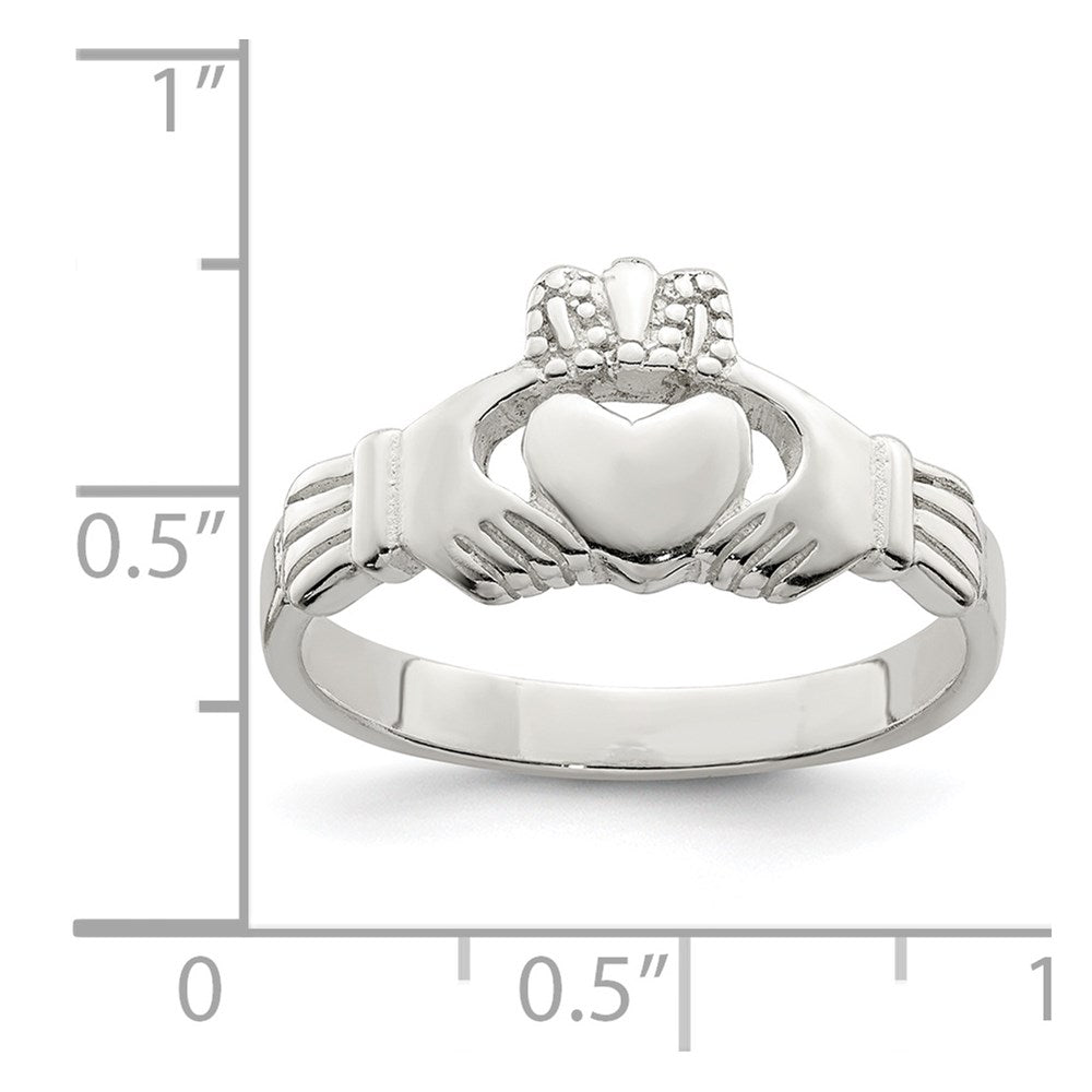 Sterlingsilber Claddagh Ring