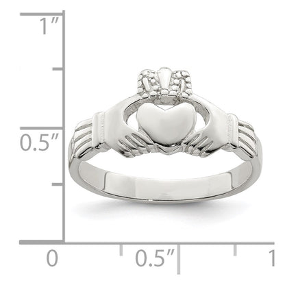Sterlingsilber Claddagh Ring