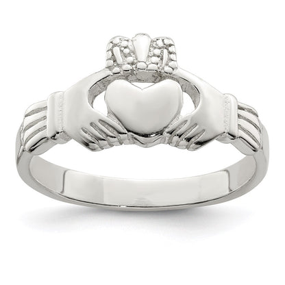 Sterlingsilber Claddagh Ring