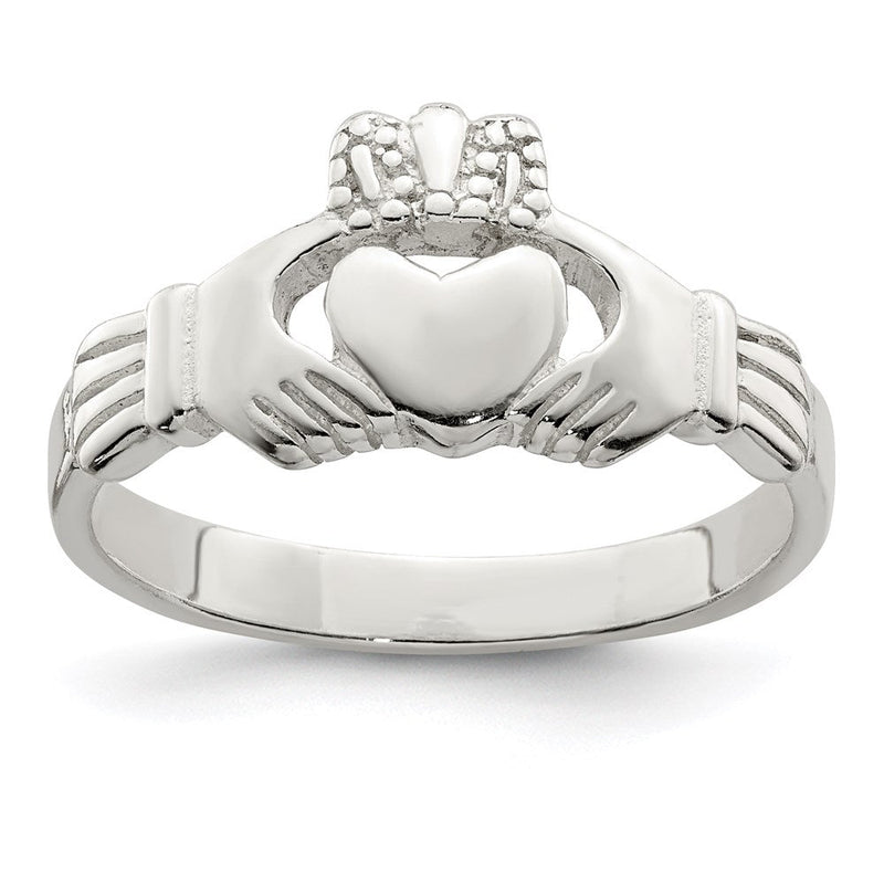 Sterlingsilber Claddagh Ring