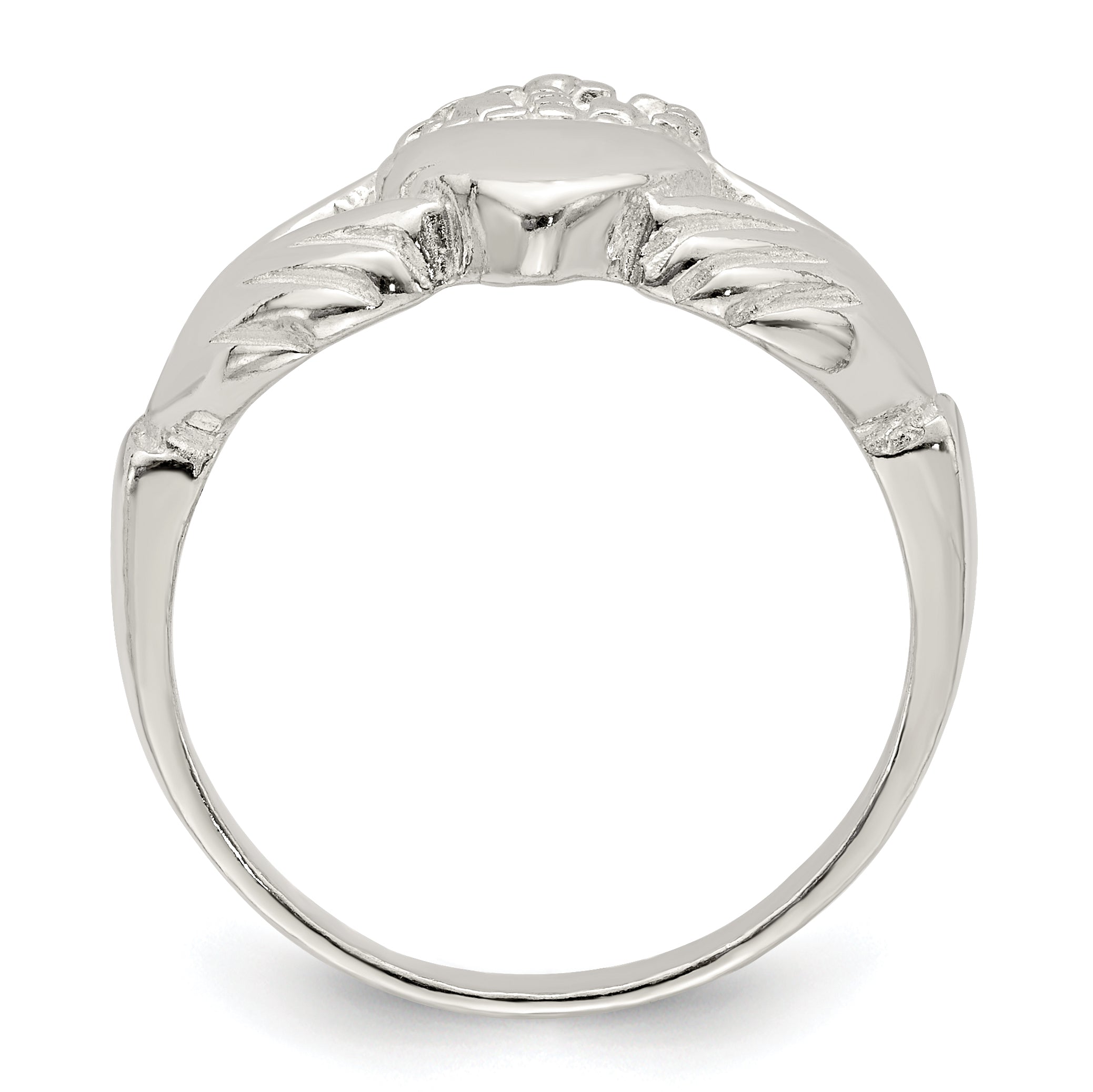 Sterlingsilber Claddagh Ring