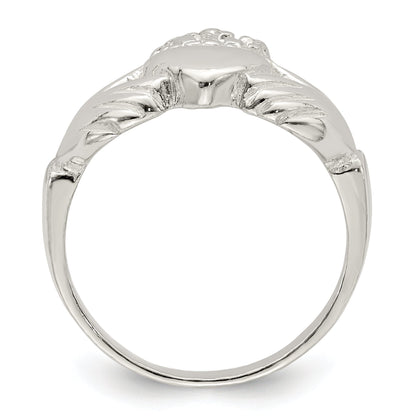Sterlingsilber Claddagh Ring