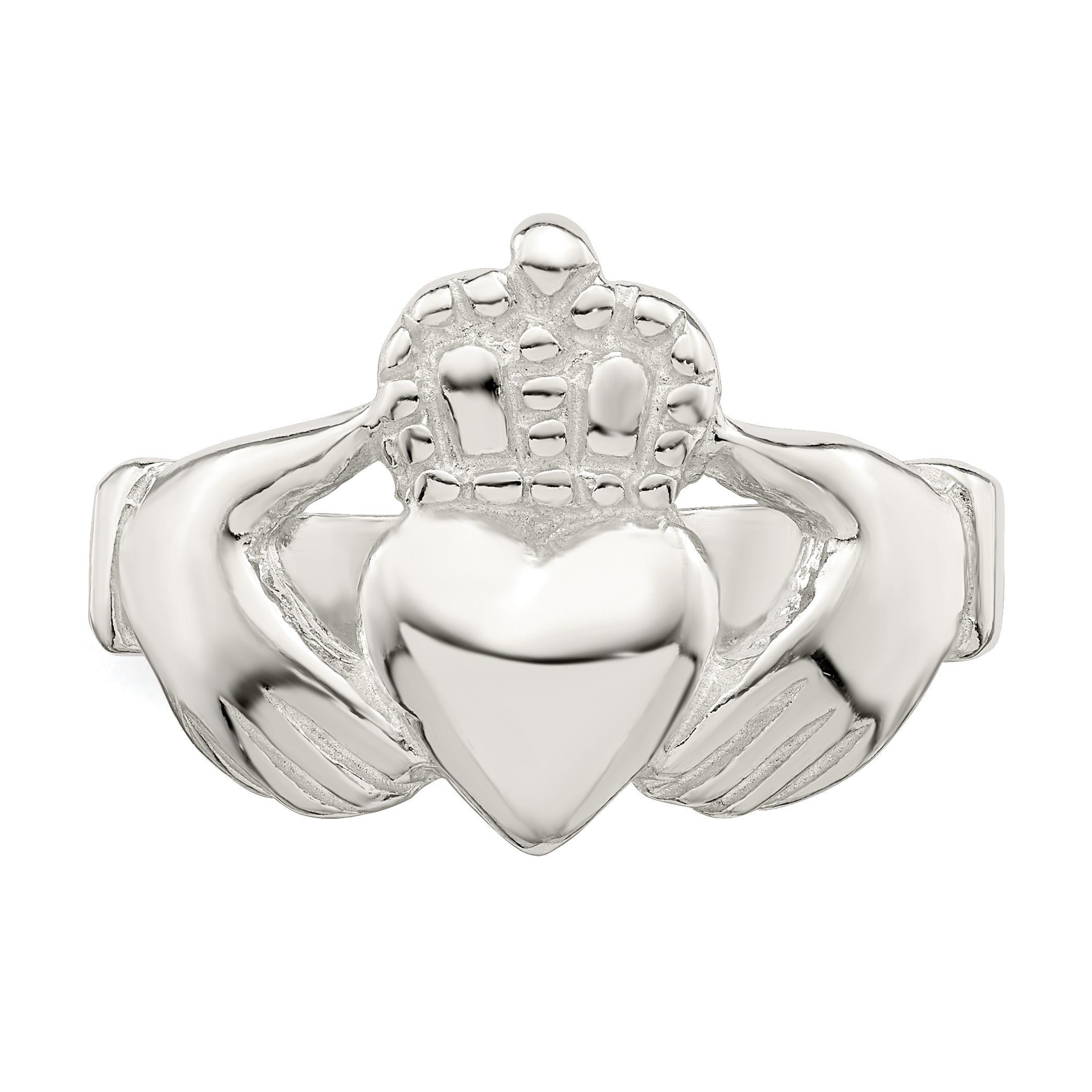 Sterlingsilber Claddagh Ring