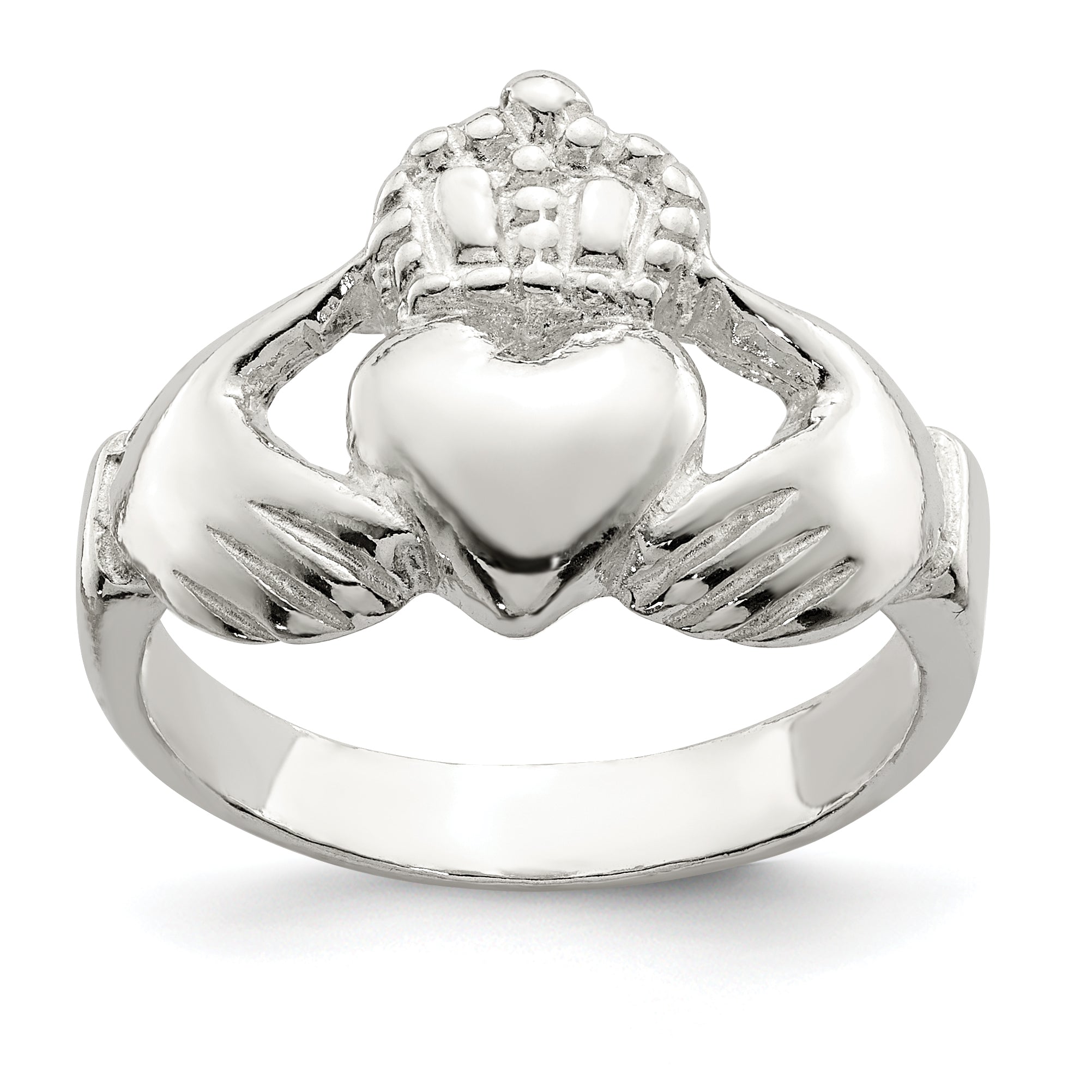 Sterlingsilber Claddagh Ring