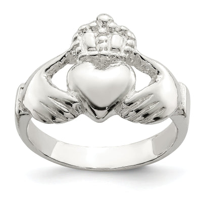 Sterlingsilber Claddagh Ring