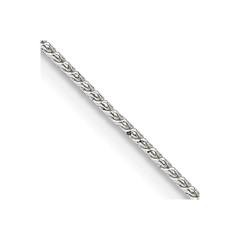 30 Zoll Sterlingsilber.95mm Rund Franco Halskette