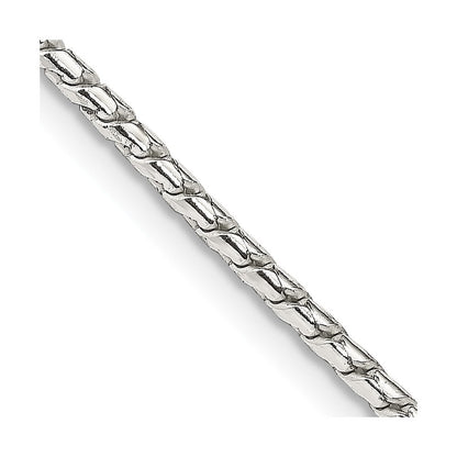 Sterlingsilber 1.75mm Rund Franco Halskette