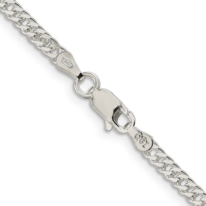 24 Zoll Sterlingsilber 3.3mm Rambo Halskette