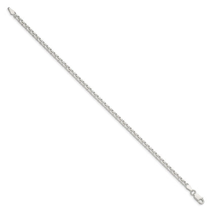 8 Zoll Sterlingsilber 3.3mm Rambo Gliederarmband