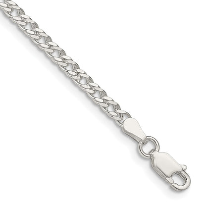 8 Zoll Sterlingsilber 3.3mm Rambo Gliederarmband
