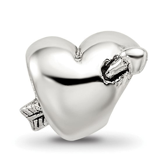 Sterlingsilber Reflections Kinder Herz mit Pfeil Perle