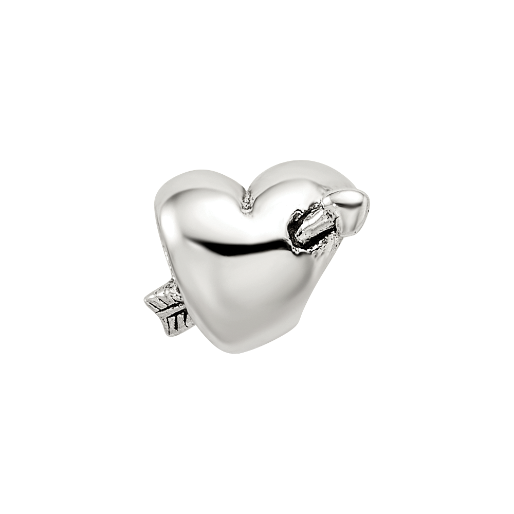 Sterlingsilber Reflections Kinder Herz mit Pfeil Perle