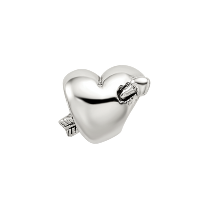 Sterlingsilber Reflections Kinder Herz mit Pfeil Perle