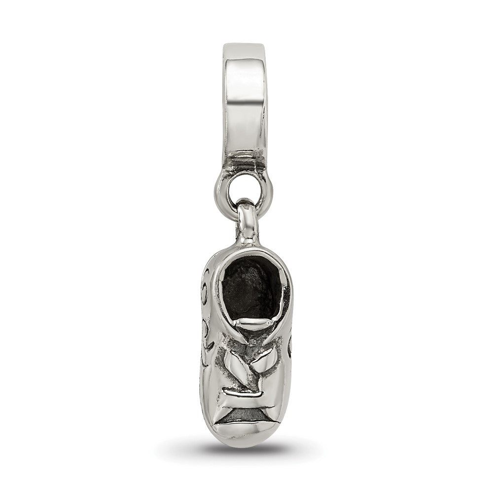Sterlingsilber Reflections Baby Schuh Hängend Perle