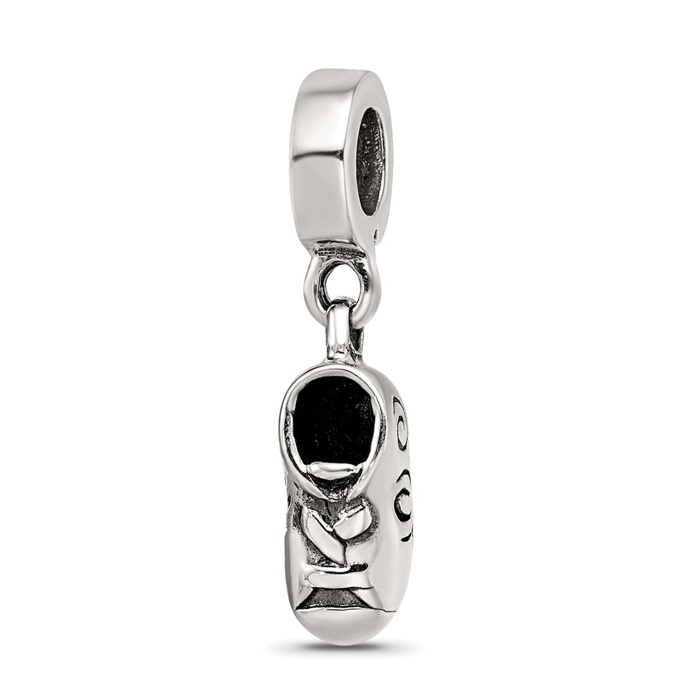 Sterlingsilber Reflections Baby Schuh Hängend Perle