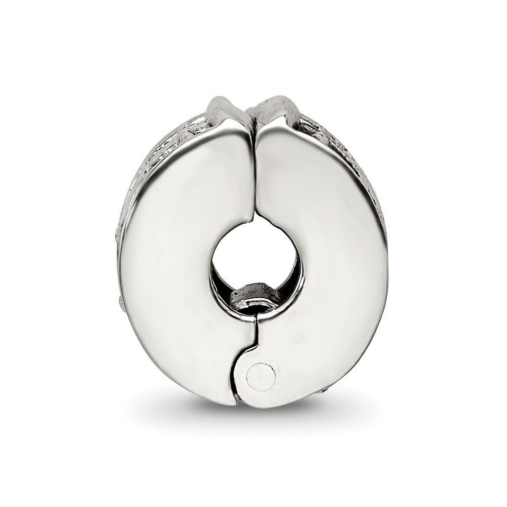 Sterlingsilber Reflections Klappbar Dotted Klammer Perle
