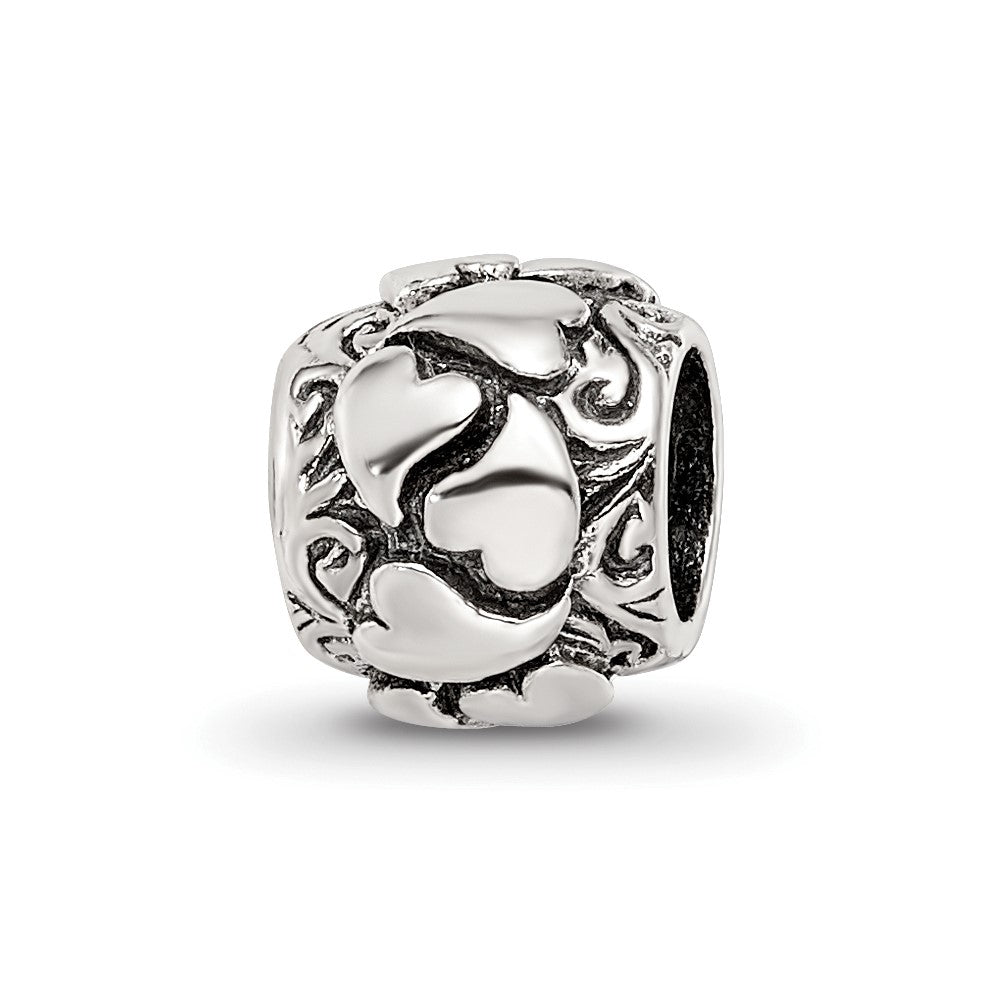 Sterlingsilber Reflections Herzen Perle