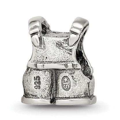 Sterlingsilber Reflections Kinder Overalls Perle